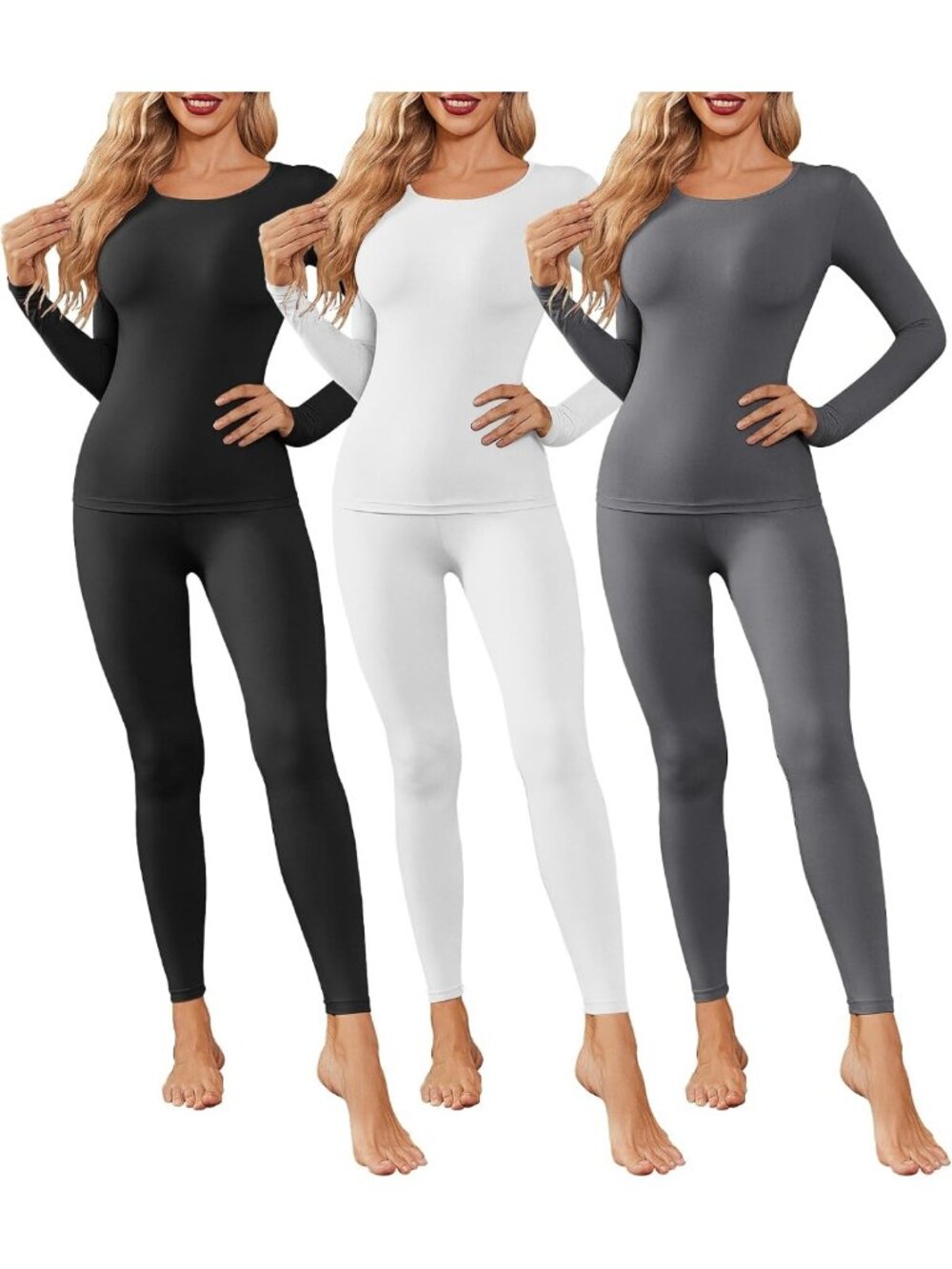 Cozy Thermal Long Johns for Women | Base Layer Pajama Set for Cold Weather